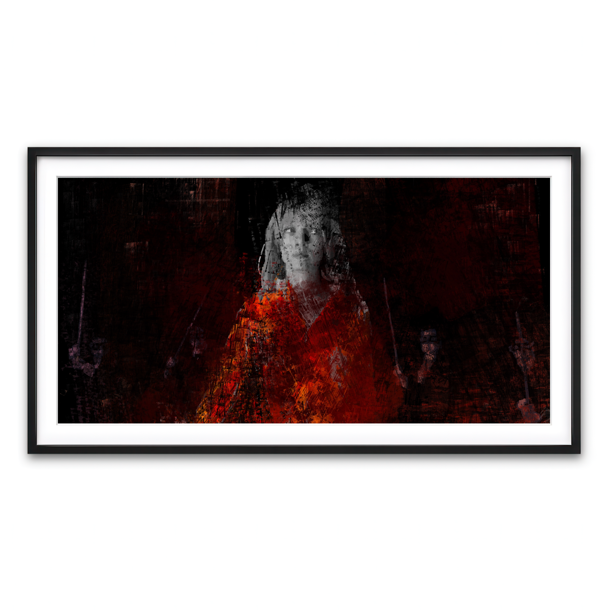 Framed Print 2x1 Black