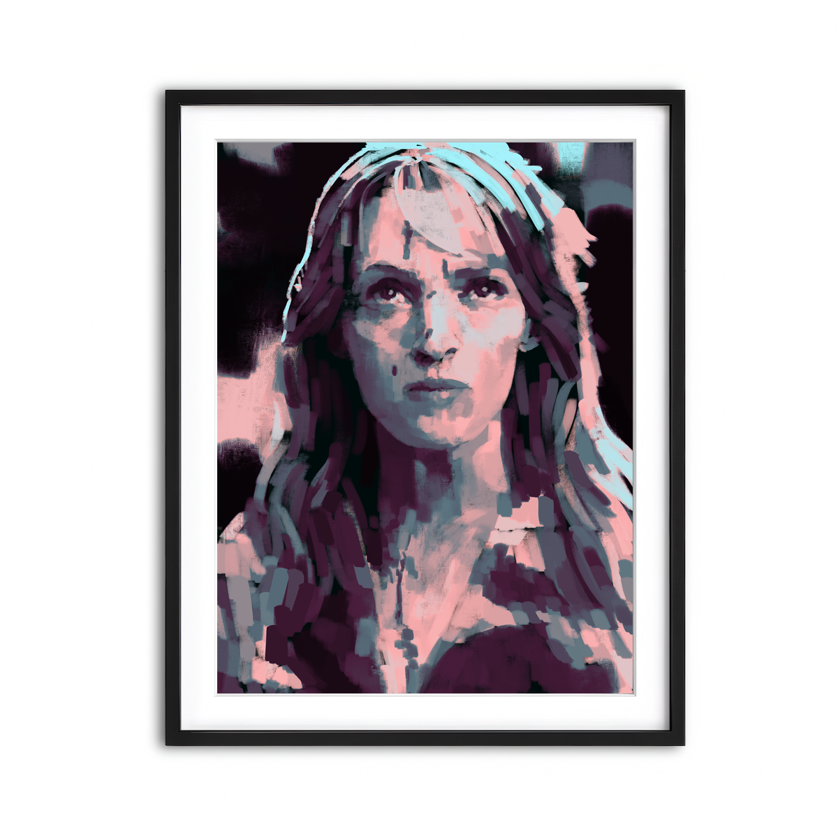 Framed Print 3x4 Black