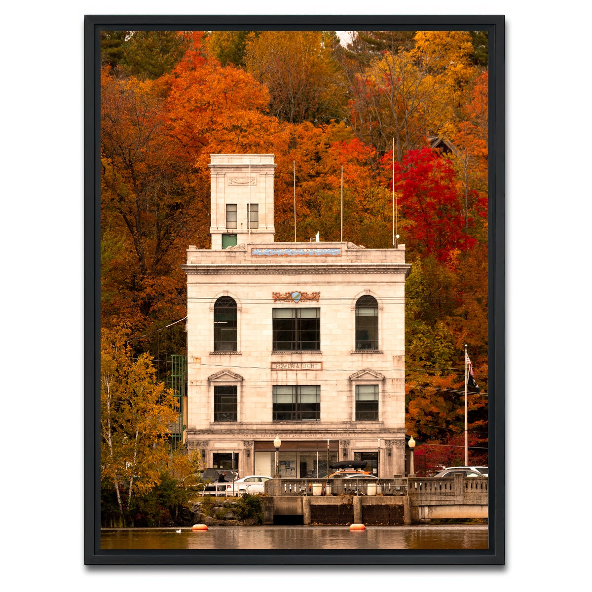 AUTO-MOCKUP WHITE | The Business of Autumn | 1 Piece | Black Framed Canvas | group=3x4