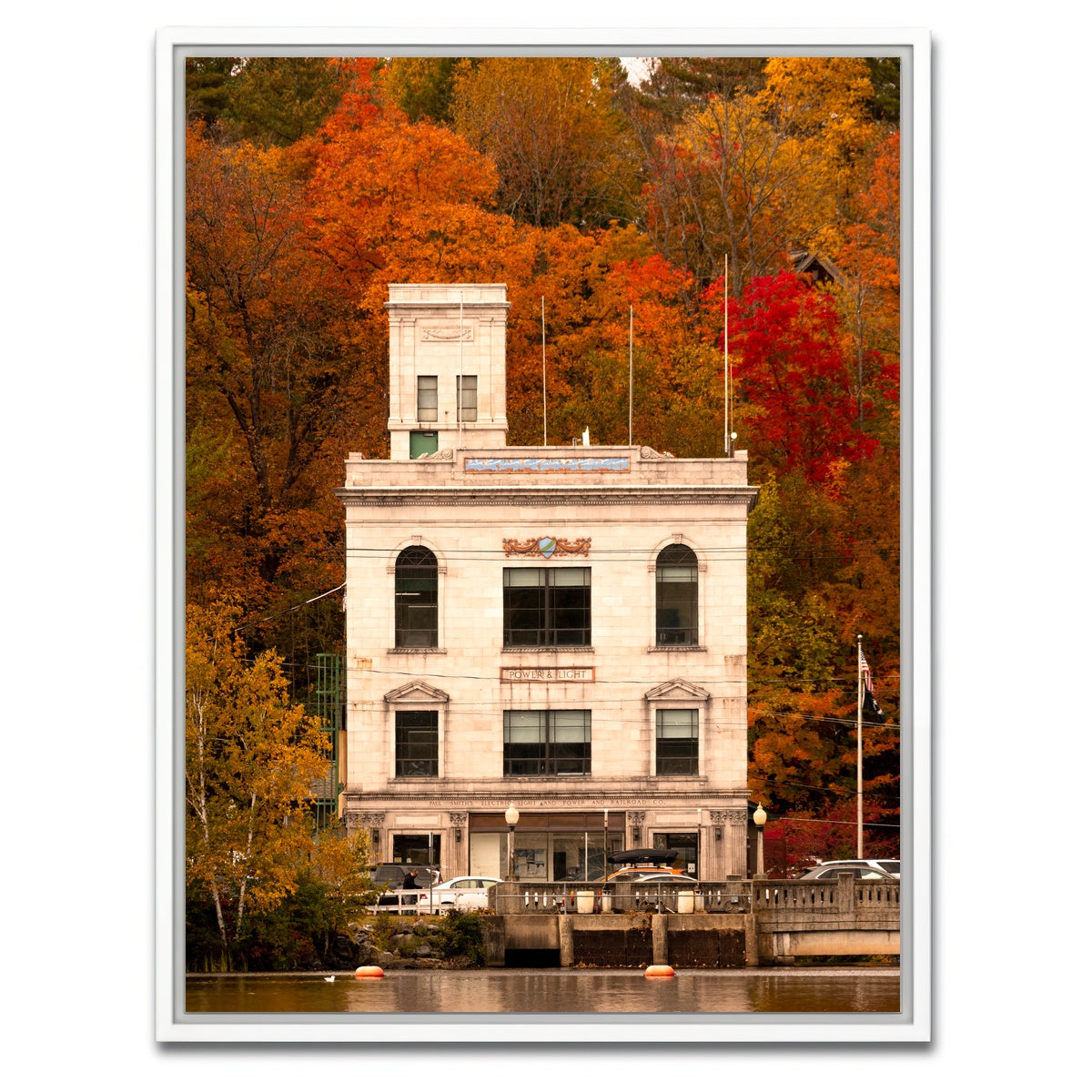 AUTO-MOCKUP WHITE | The Business of Autumn | 1 Piece | White Framed Canvas | group=3x4