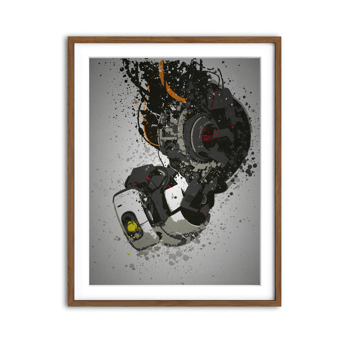 Framed Print 3x4 Walnut