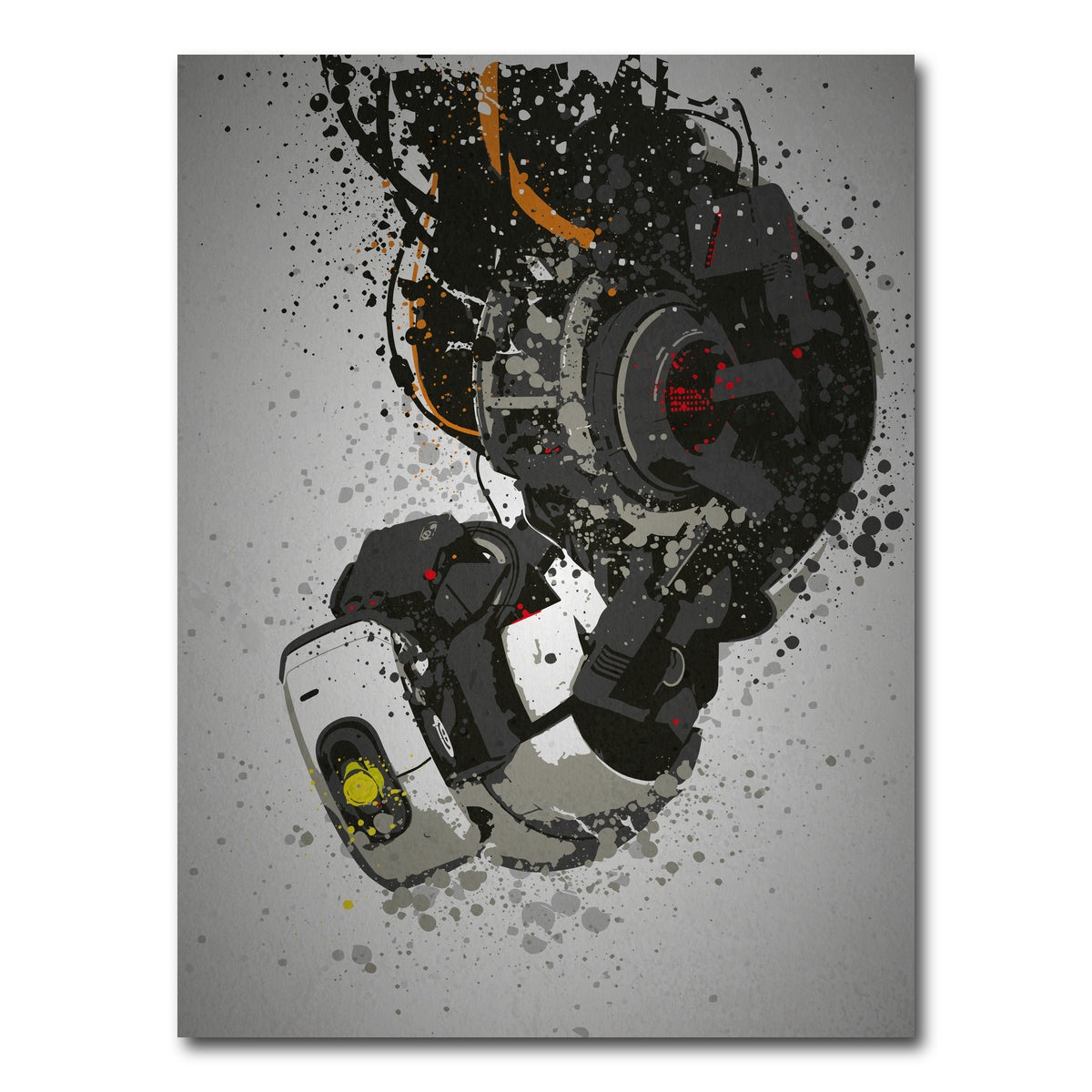 AUTO-MOCKUP WHITE | The Cake is a Lie | 1 Piece | Gallery Wrap Canvas | group=3x4