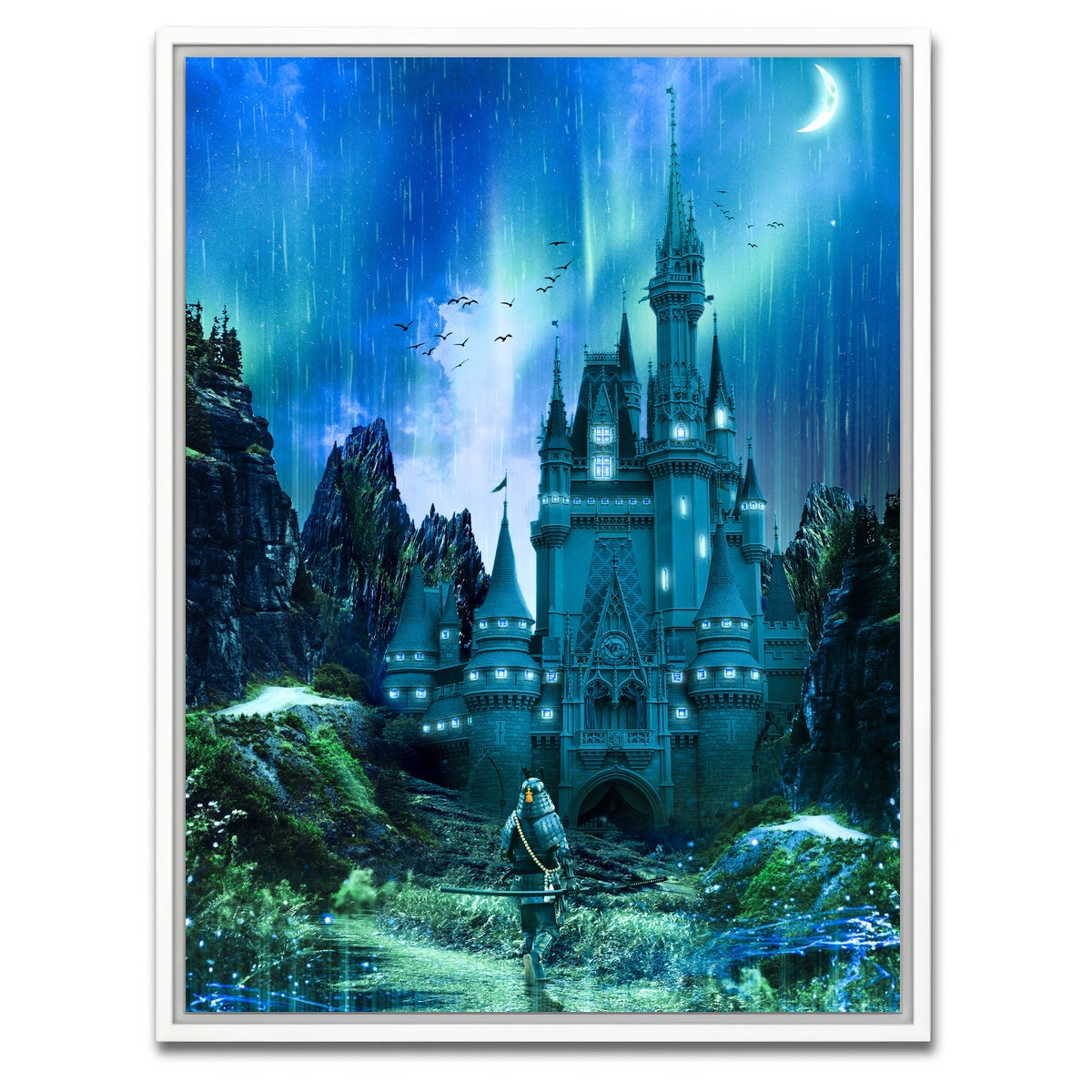 AUTO-MOCKUP WHITE | The Castle | 1 Piece | White Framed Canvas | group=3x4