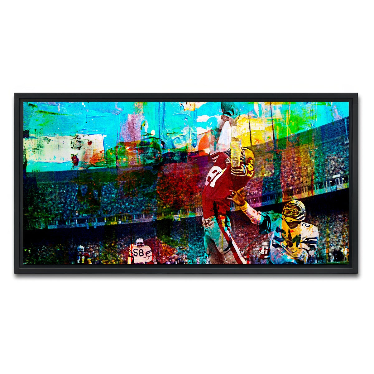 AUTO-MOCKUP WHITE | The Catch | 1 Piece | Black Framed Canvas | group=2x1