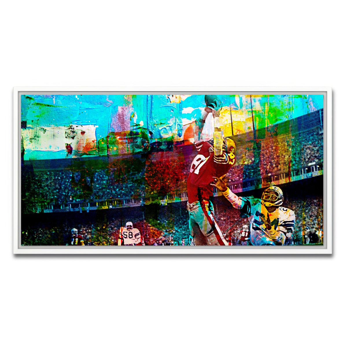 AUTO-MOCKUP WHITE | The Catch | 1 Piece | White Framed Canvas | group=2x1