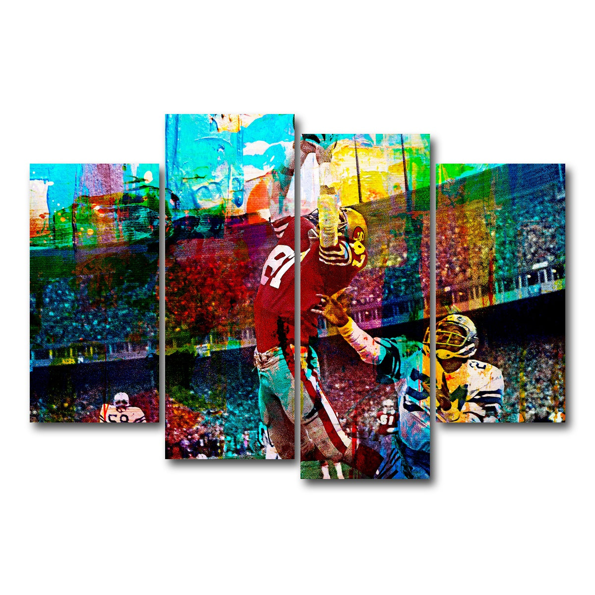 AUTO-MOCKUP WHITE | The Catch | 4 Piece | Gallery Wrap Canvas | group=4_short