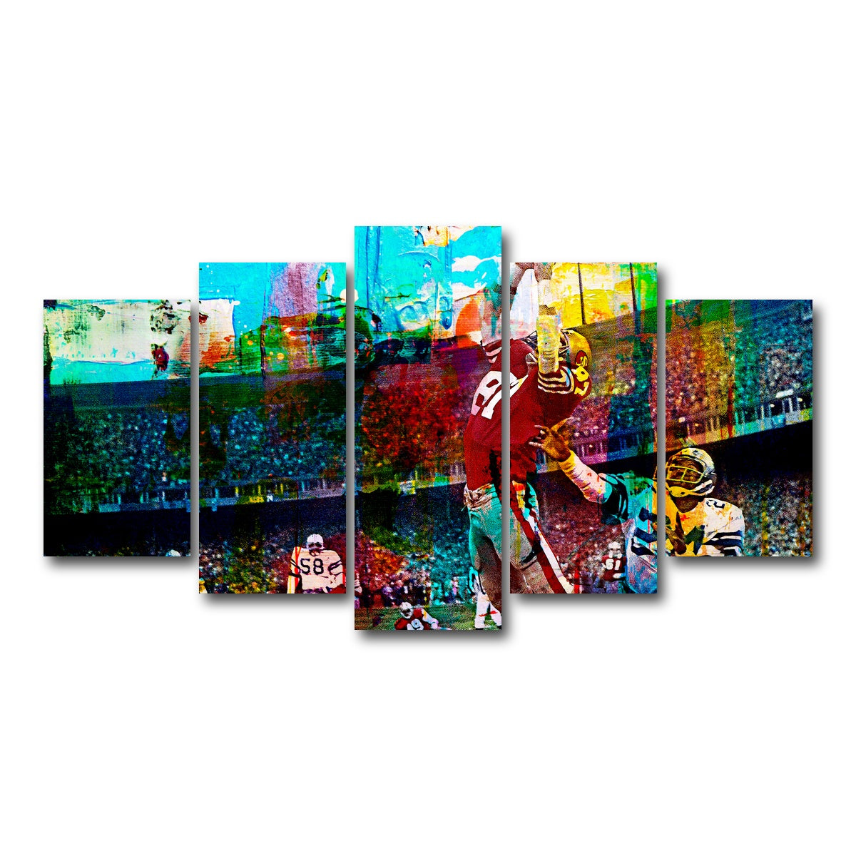 AUTO-MOCKUP WHITE | The Catch | 5 Piece | Gallery Wrap Canvas | group=5_normal