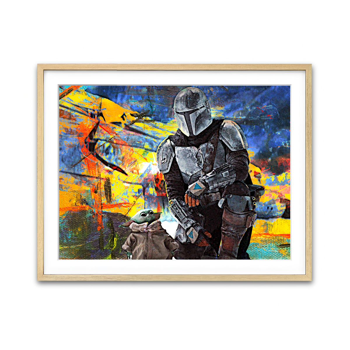 Framed Print 4x3 Natural