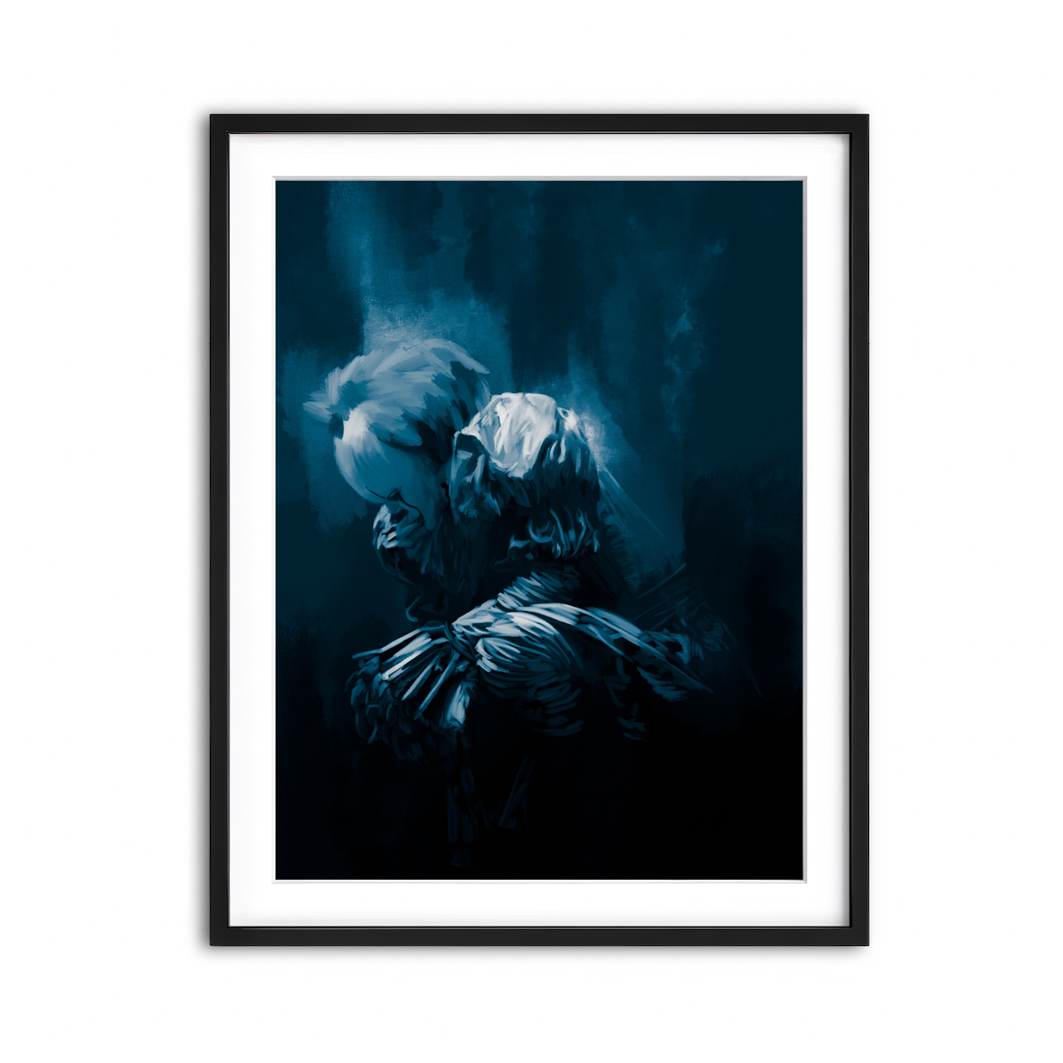Framed Print 3x4 Black