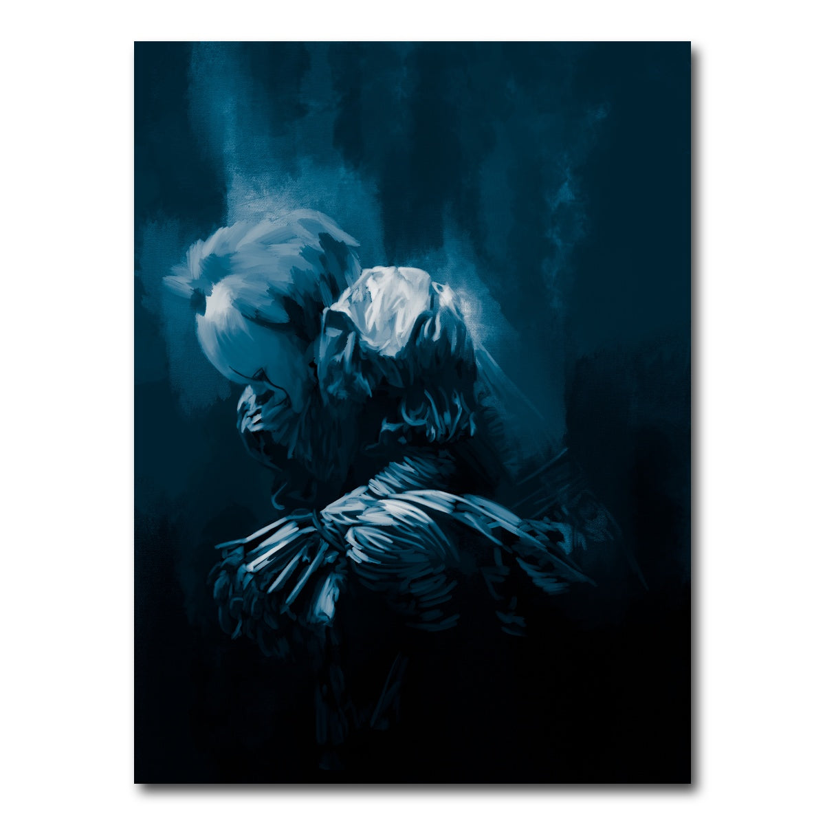 AUTO-MOCKUP WHITE | The Clown | 1 Piece | Gallery Wrap Canvas | group=3x4