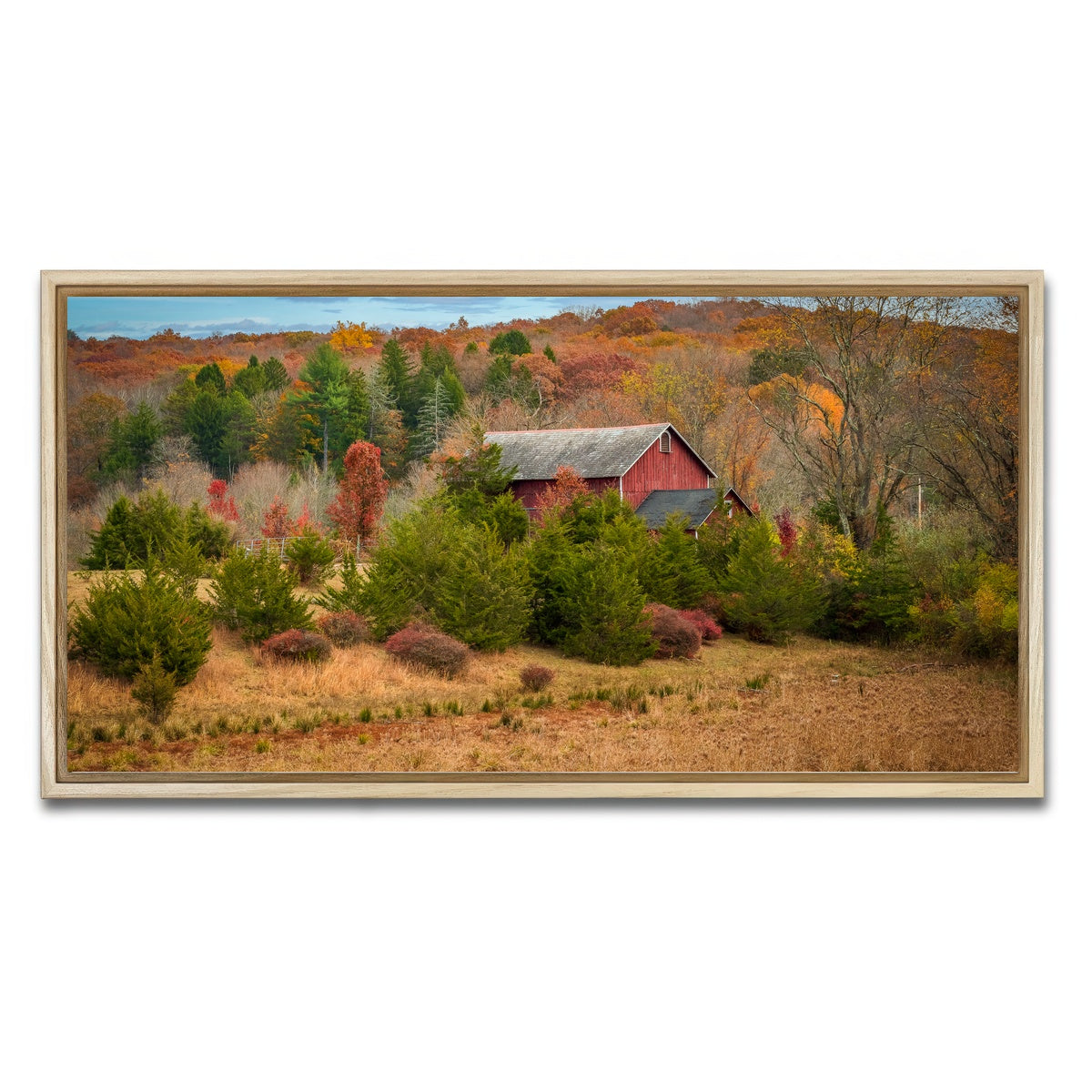 AUTO-MOCKUP WHITE | The Colors of Home | 1 Piece | Natural Framed Canvas | group=2x1