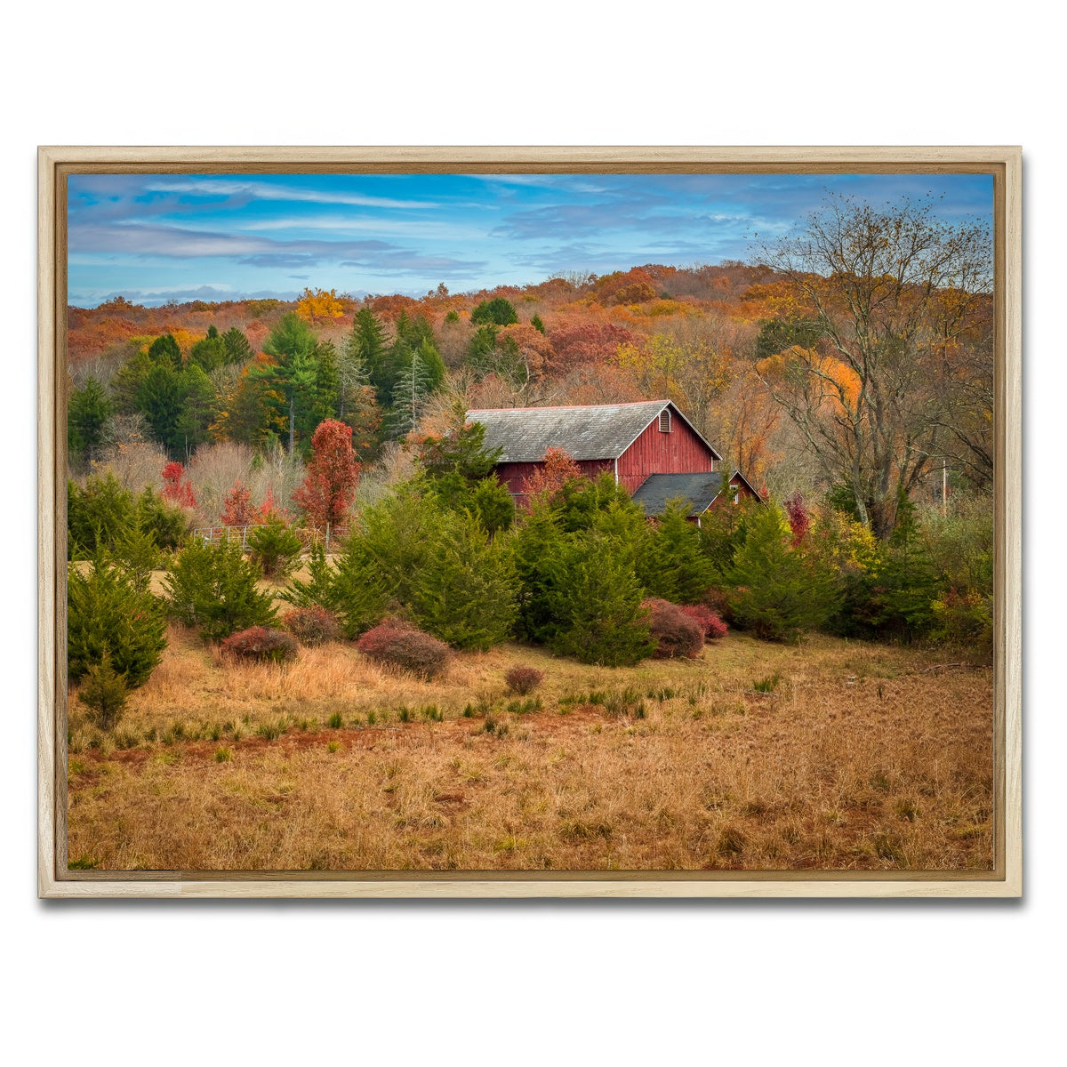 AUTO-MOCKUP WHITE | The Colors of Home | 1 Piece | Natural Framed Canvas | group=4x3