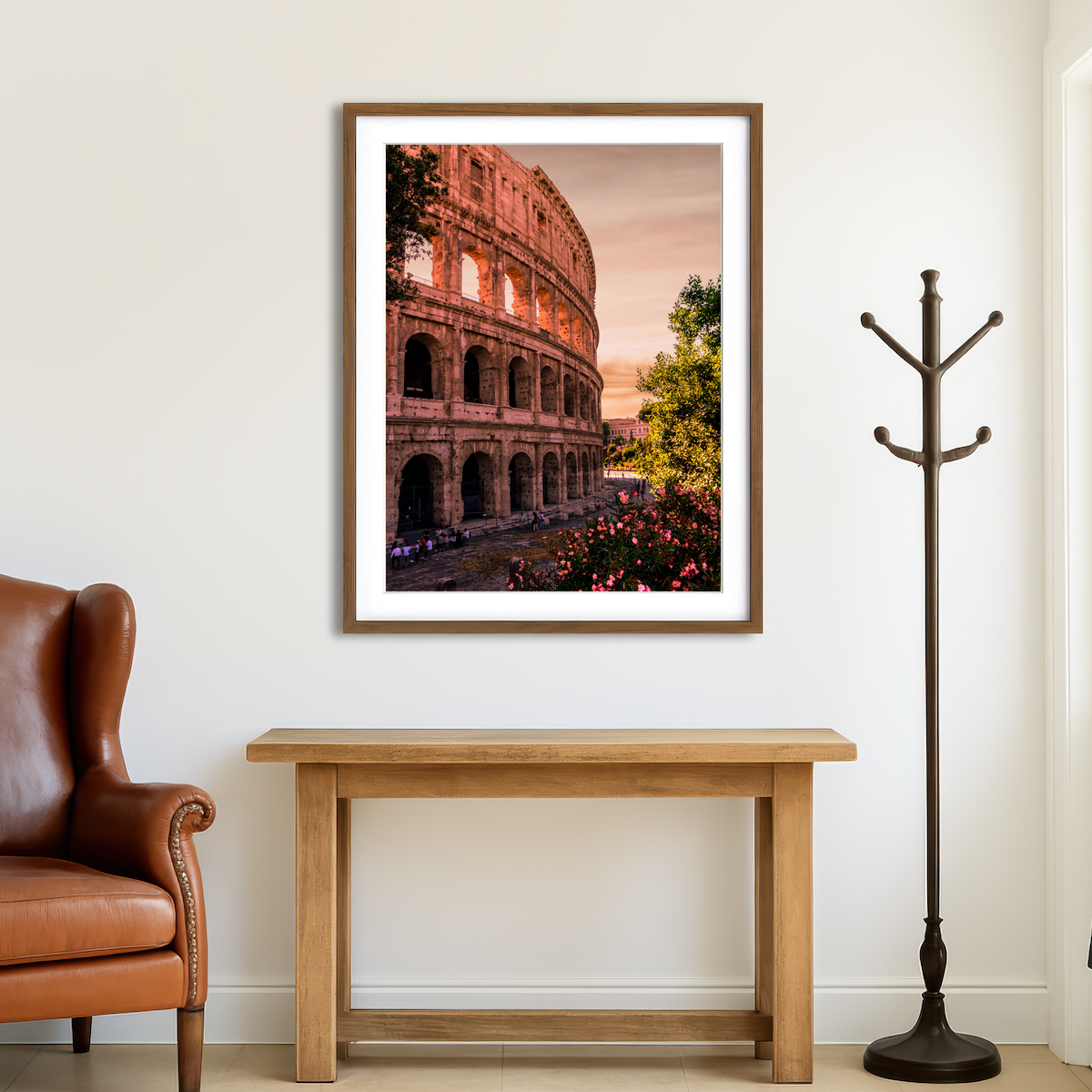 AUTO-MOCKUP ROOM | The Colosseum Roma Wall Art