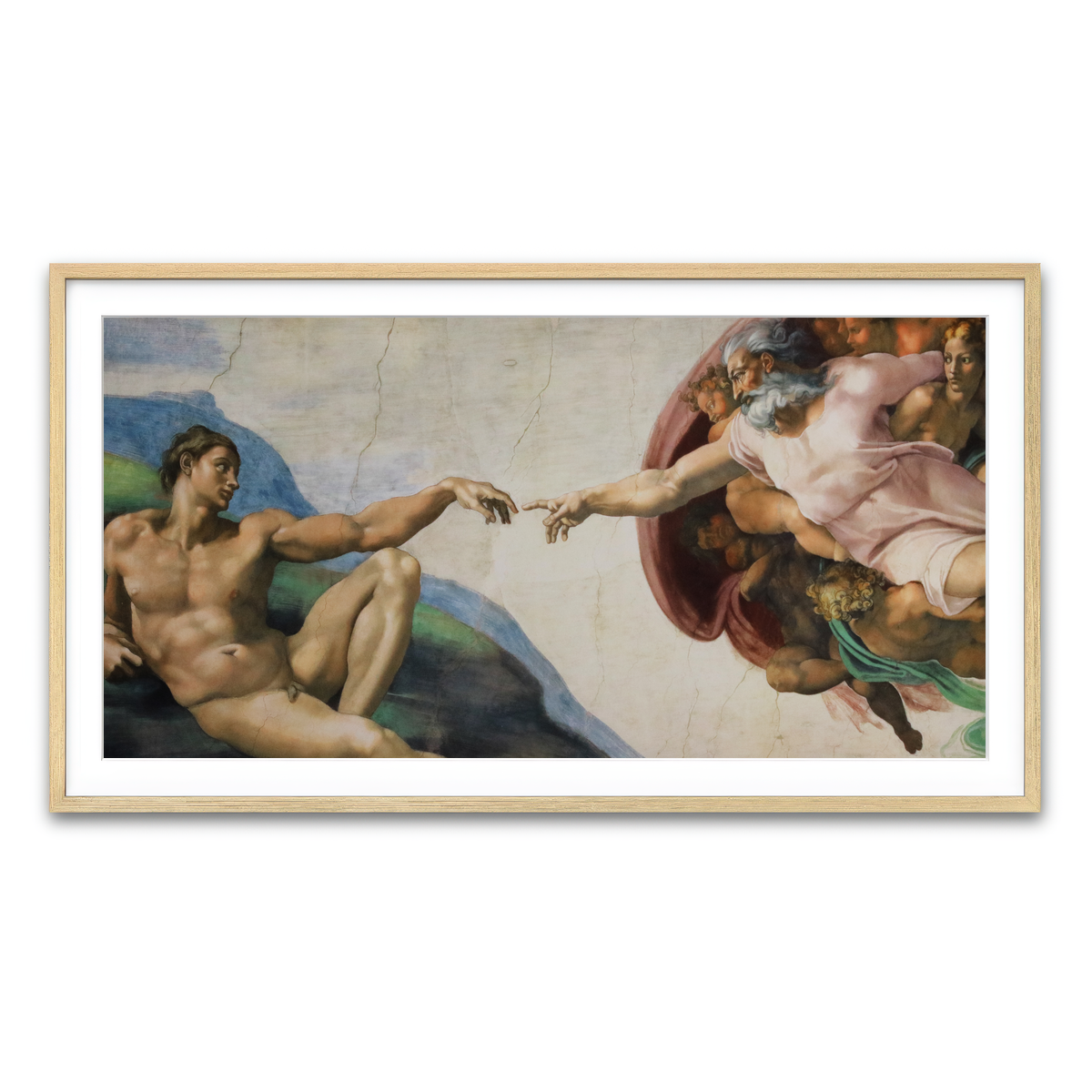 Framed Print 2x1 Natural