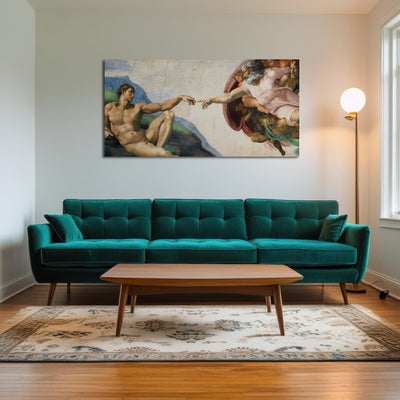 AUTO-MOCKUP ROOM | The Creation of Adam