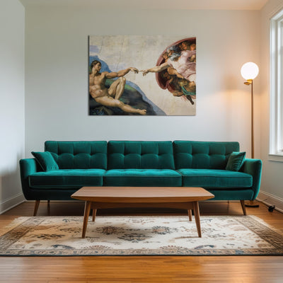 AUTO-MOCKUP ROOM | The Creation of Adam