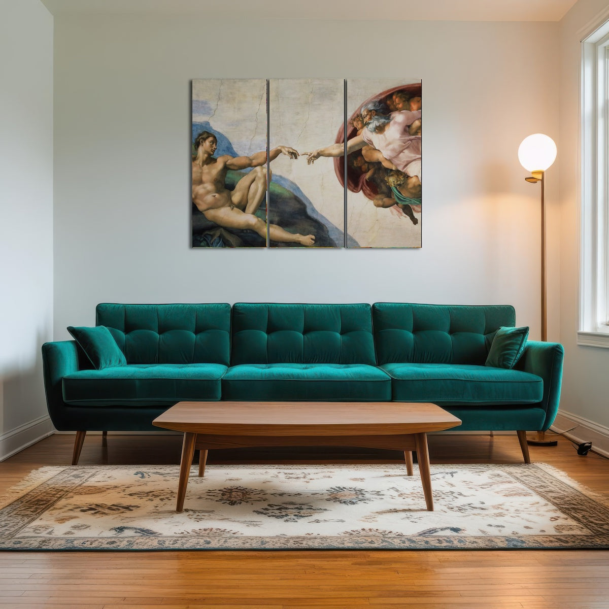 AUTO-MOCKUP ROOM | The Creation of Adam