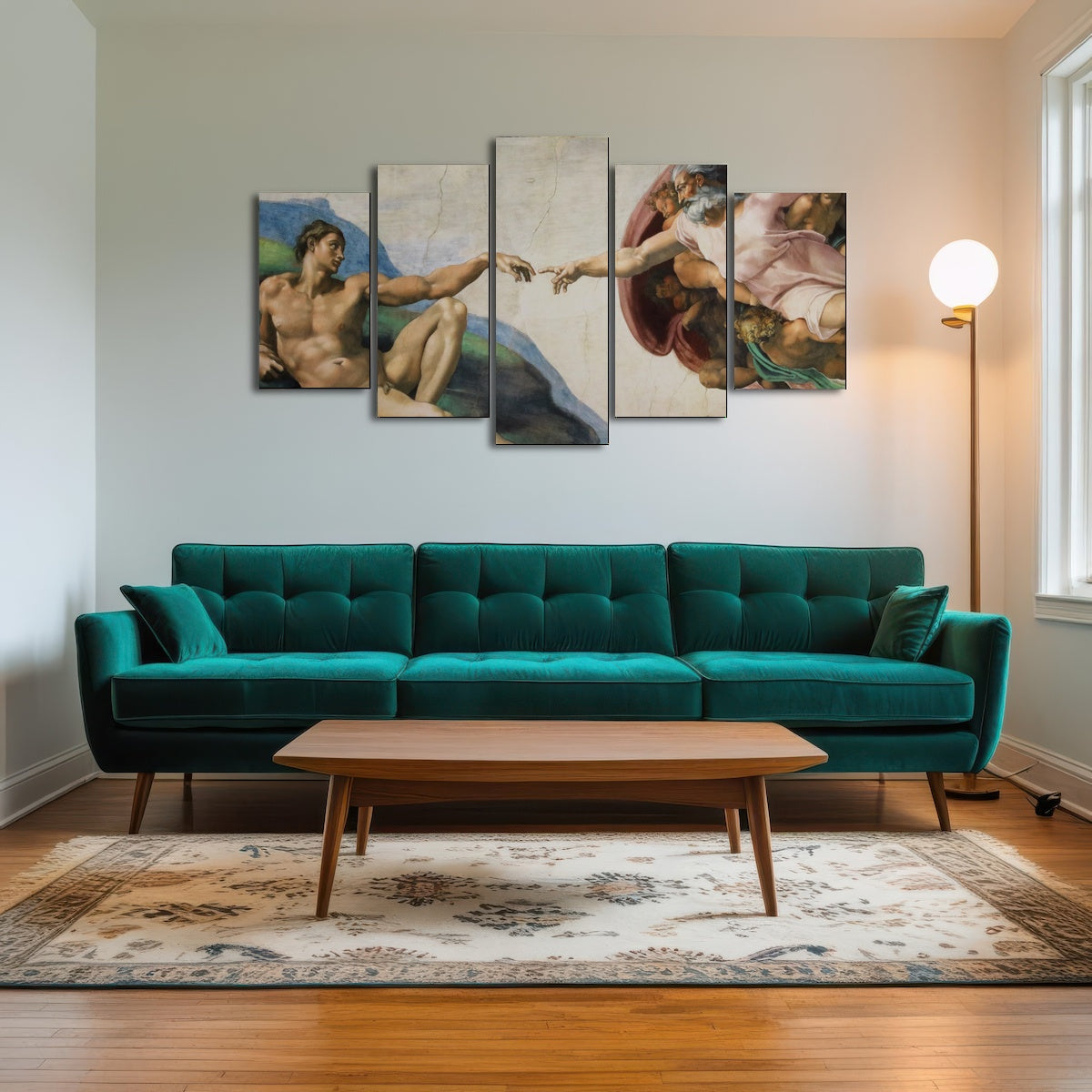 AUTO-MOCKUP ROOM | The Creation of Adam