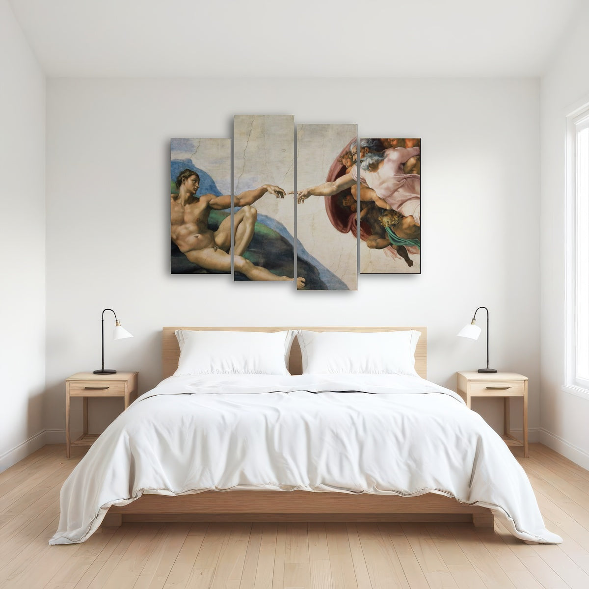 AUTO-MOCKUP ROOM | The Creation of Adam