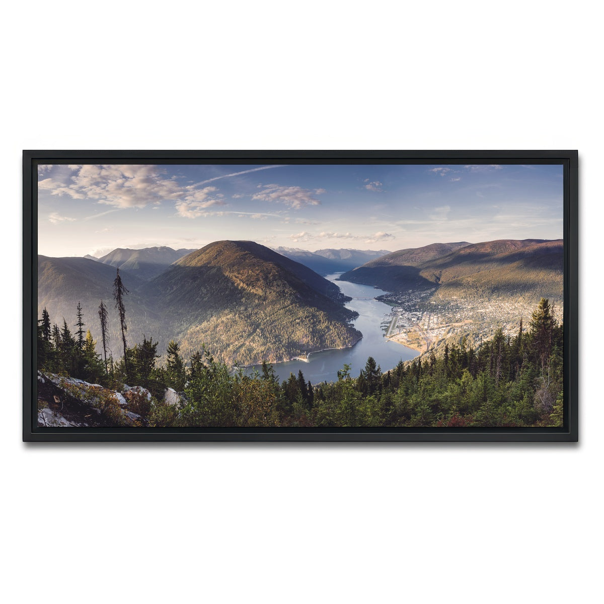 AUTO-MOCKUP WHITE | The Creek Below | 1 Piece | Black Framed Canvas | group=2x1