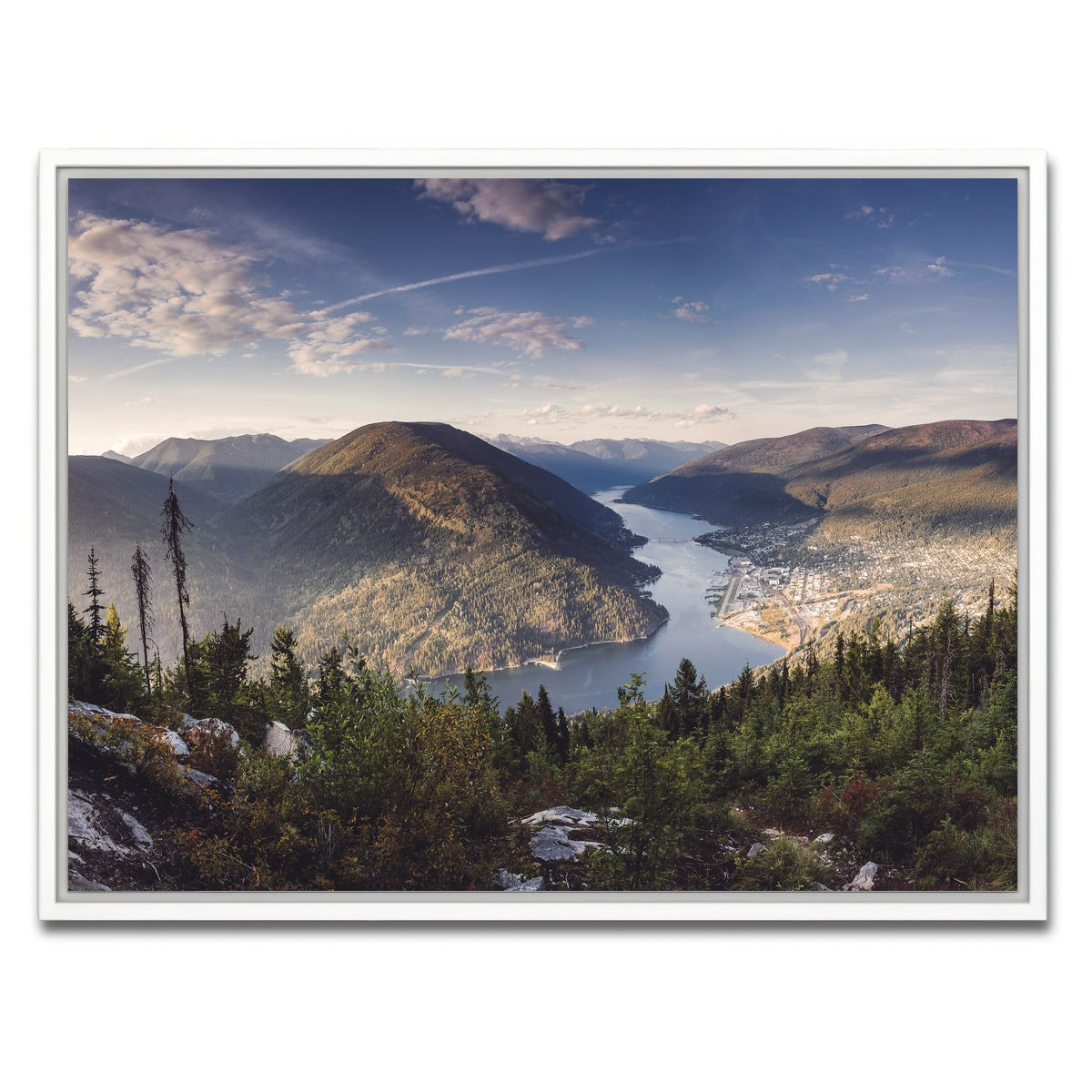 AUTO-MOCKUP WHITE | The Creek Below | 1 Piece | White Framed Canvas | group=4x3