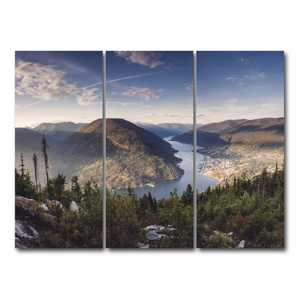 AUTO-MOCKUP WHITE | The Creek Below | 3 Piece | Gallery Wrap Canvas | group=8x18