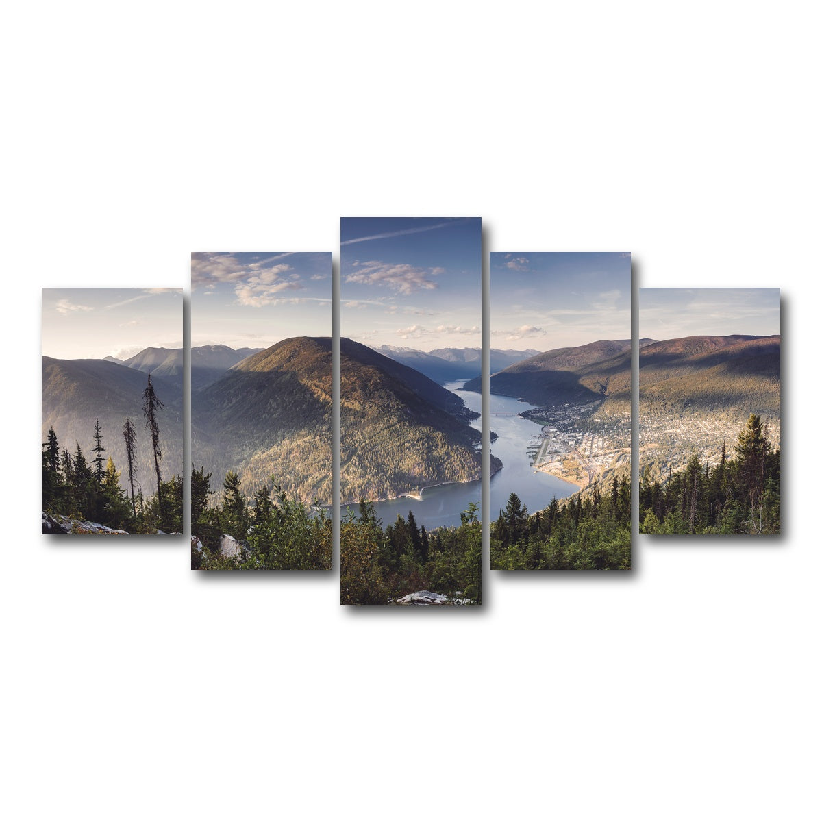 AUTO-MOCKUP WHITE | The Creek Below | 5 Piece | Gallery Wrap Canvas | group=5_normal