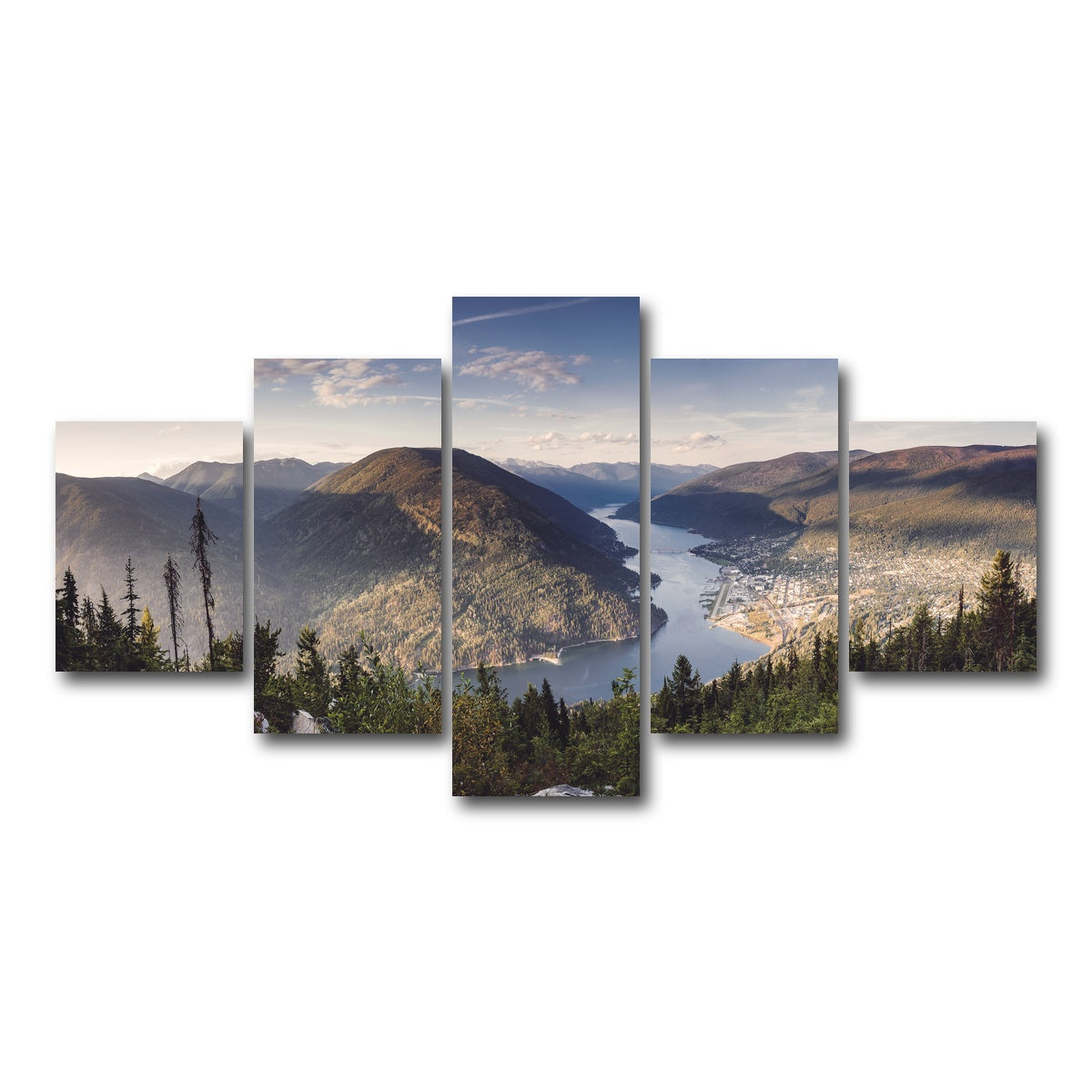 AUTO-MOCKUP WHITE | The Creek Below | 5 Piece | Gallery Wrap Canvas | group=5_short