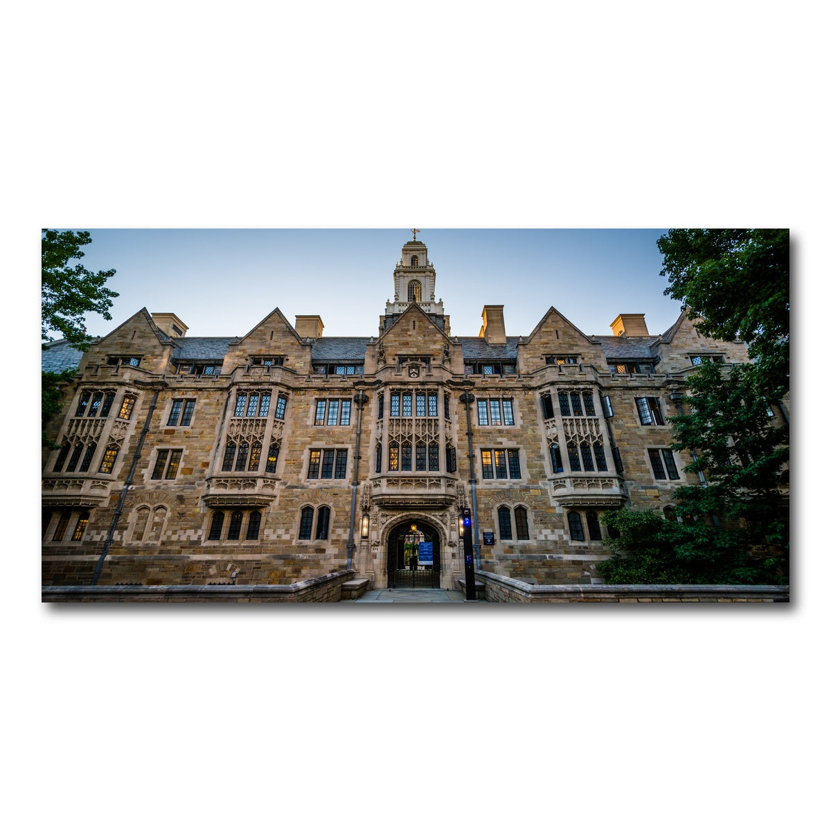 AUTO-MOCKUP WHITE | The Davenport College Building | 1 Piece | Gallery Wrap Canvas | group=2x1