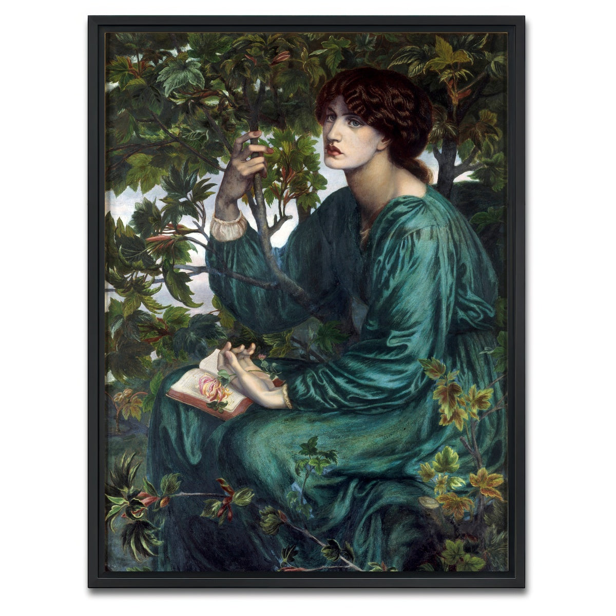 AUTO-MOCKUP WHITE | The Day Dream | 1 Piece | Black Framed Canvas | group=3x4