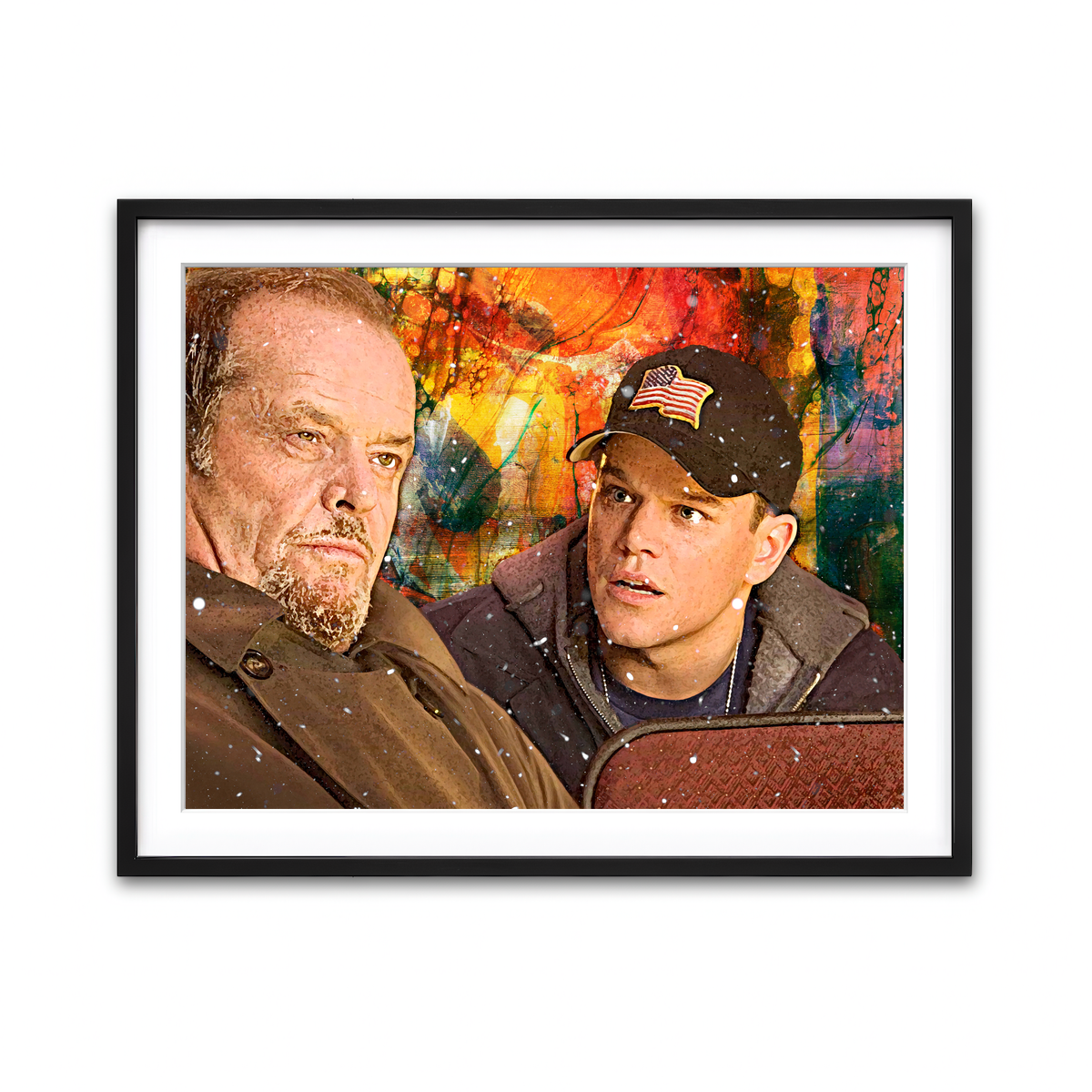 Framed Print 4x3 Black