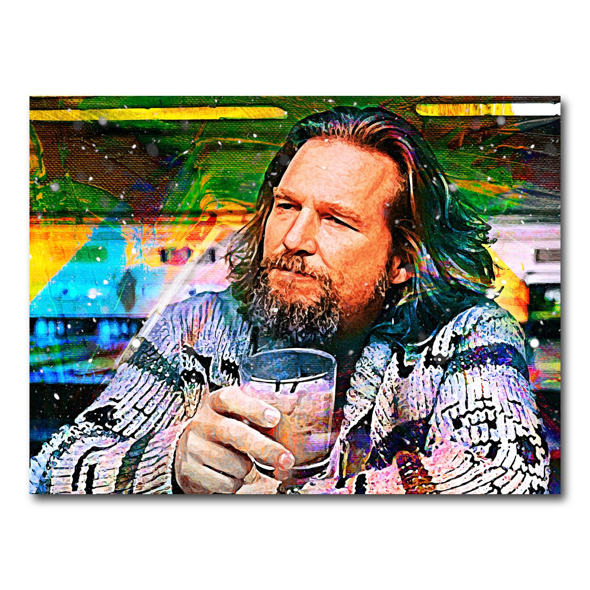 AUTO-MOCKUP WHITE | The Dude Contemporary | 1 Piece | Gallery Wrap Canvas | group=4x3