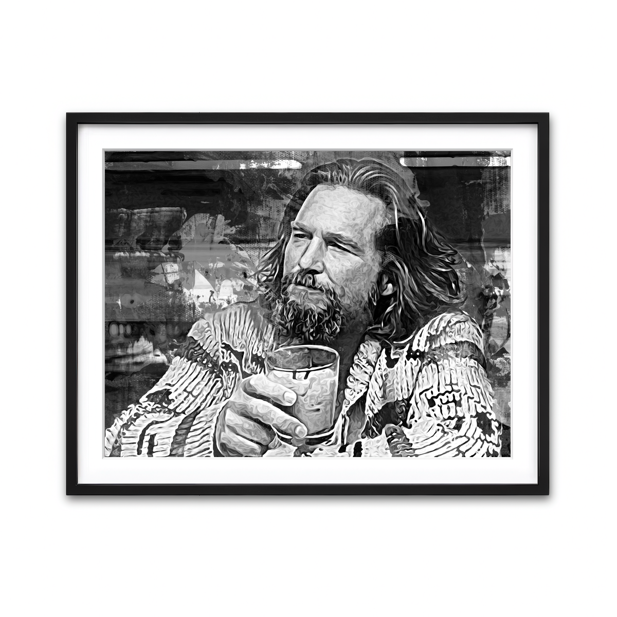 Framed Print 4x3 Black