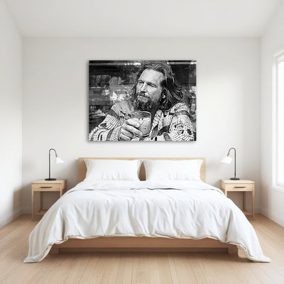 AUTO-MOCKUP ROOM | The Dude Grayscale