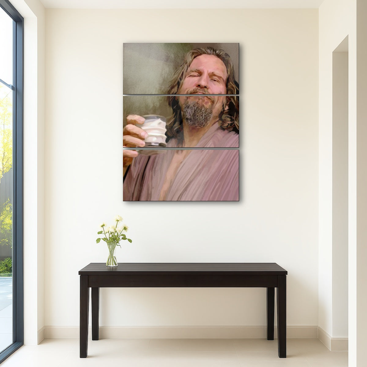 AUTO-MOCKUP ROOM | The Dude Says cheers