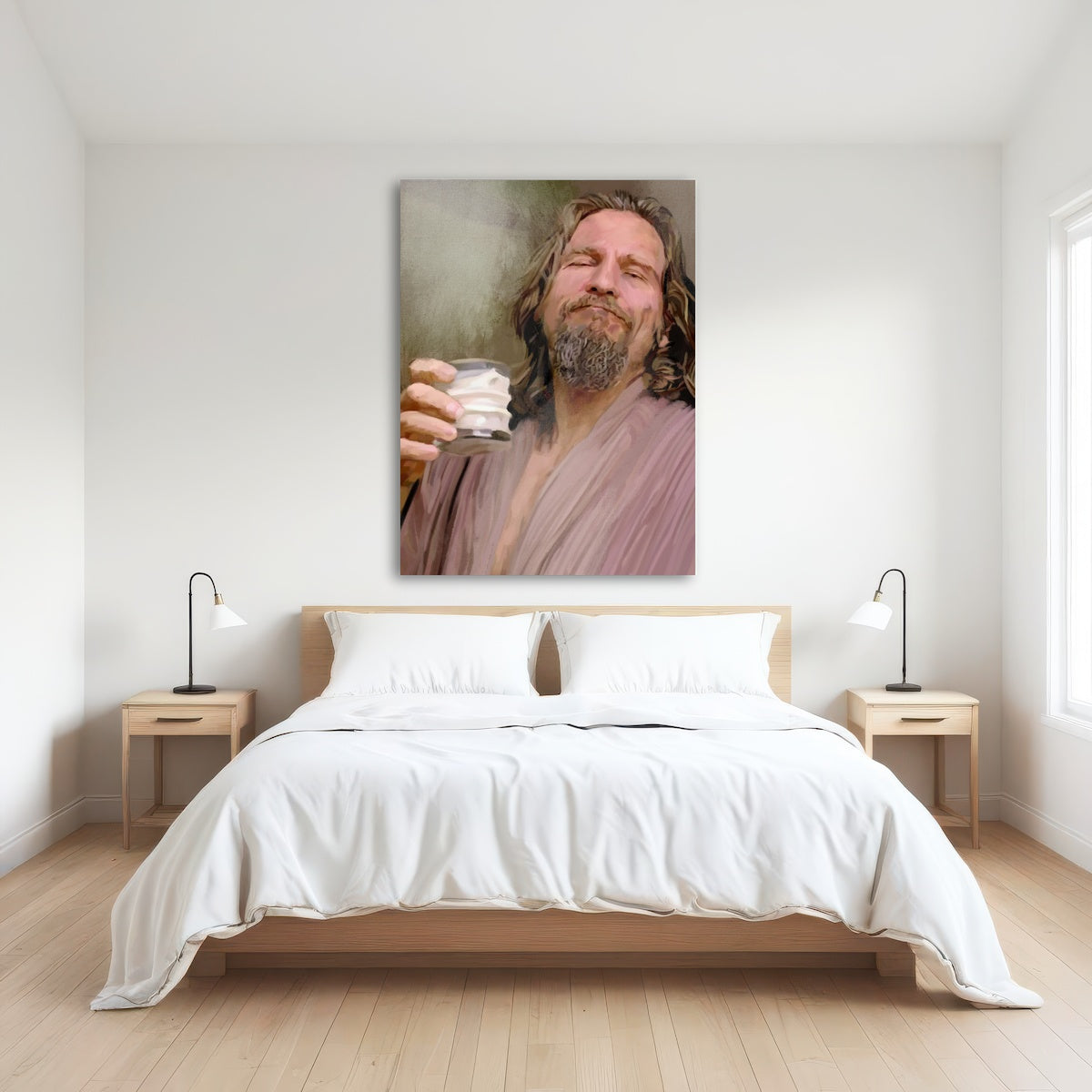 AUTO-MOCKUP ROOM | The Dude Says cheers