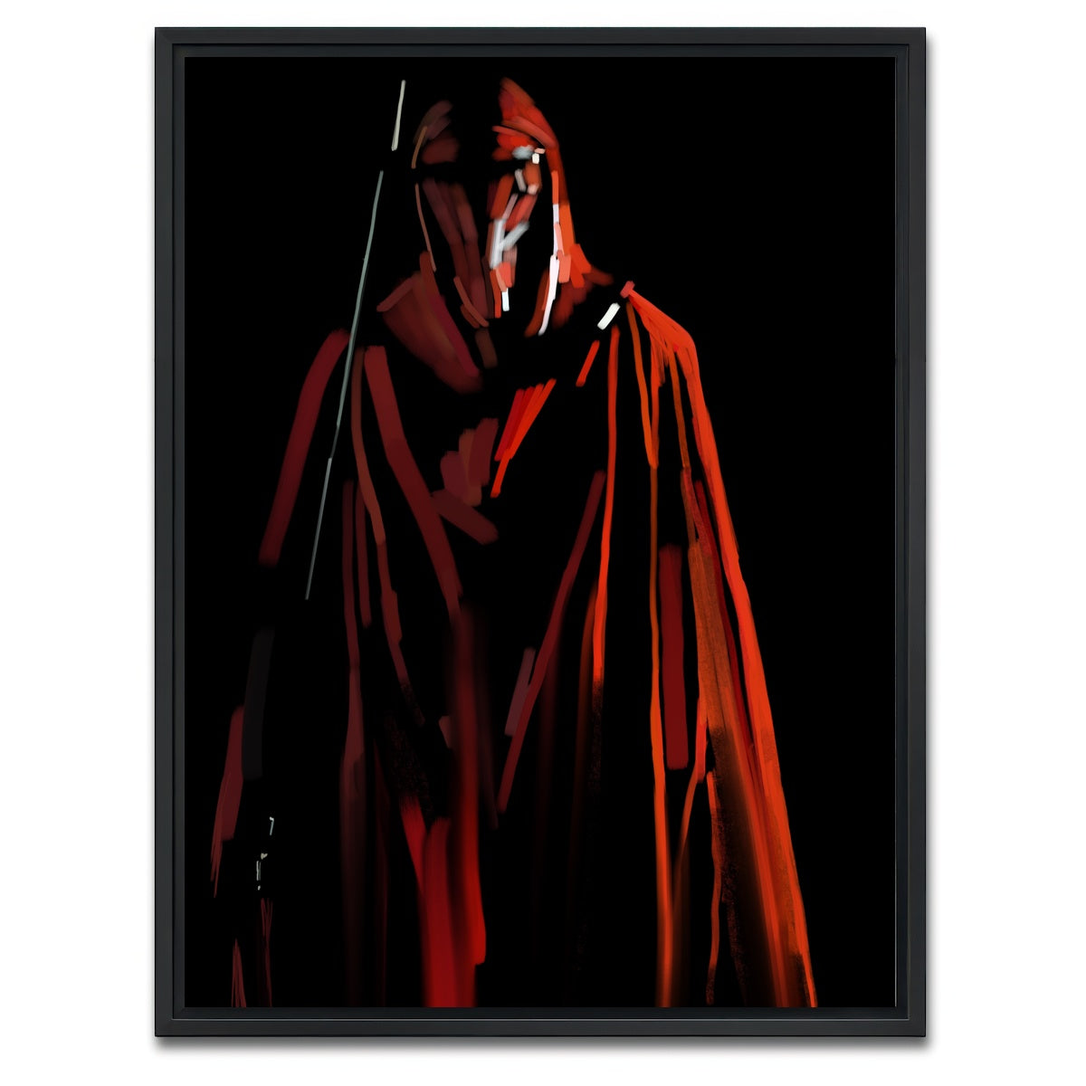 AUTO-MOCKUP WHITE | The Emperor's Guard | 1 Piece | Black Framed Canvas | group=3x4