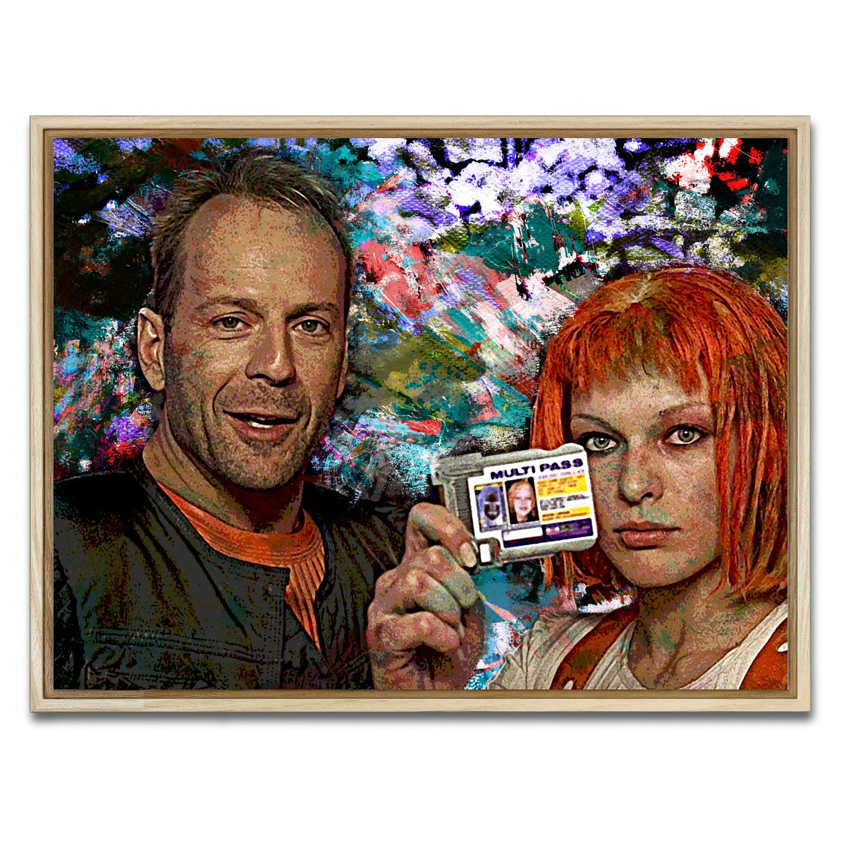 AUTO-MOCKUP WHITE | The Fifth Element | 1 Piece | Natural Framed Canvas | group=4x3