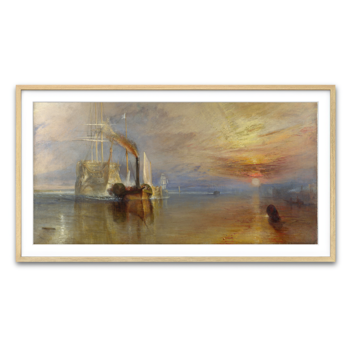 Framed Print 2x1 Natural