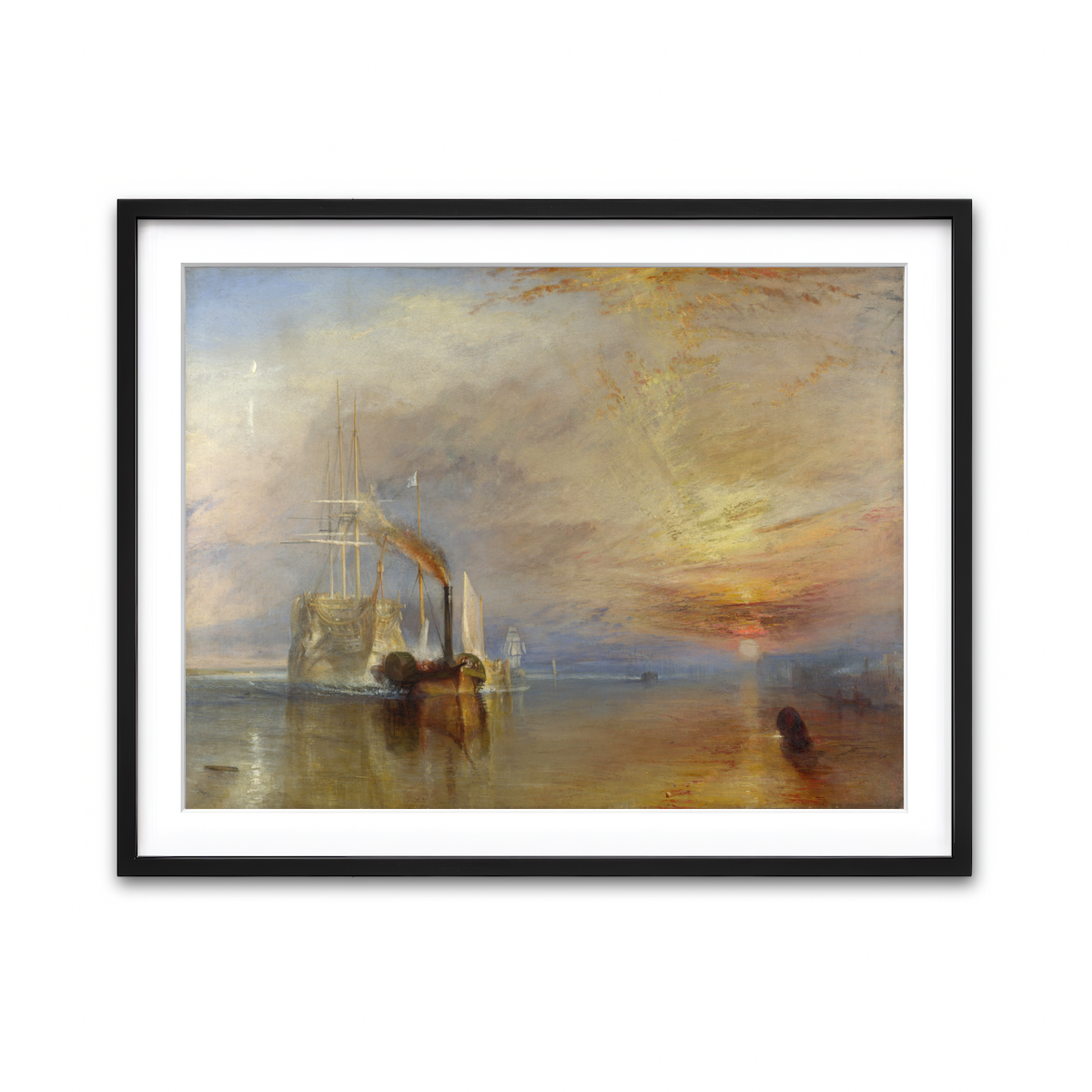 Framed Print 4x3 Black