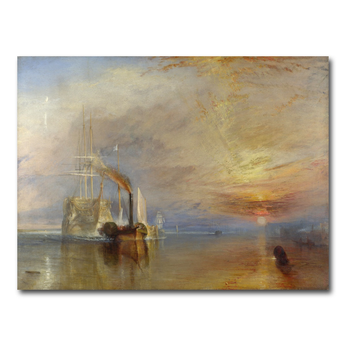 AUTO-MOCKUP WHITE | The Fighting Temeraire | 1 Piece | Gallery Wrap Canvas | group=4x3