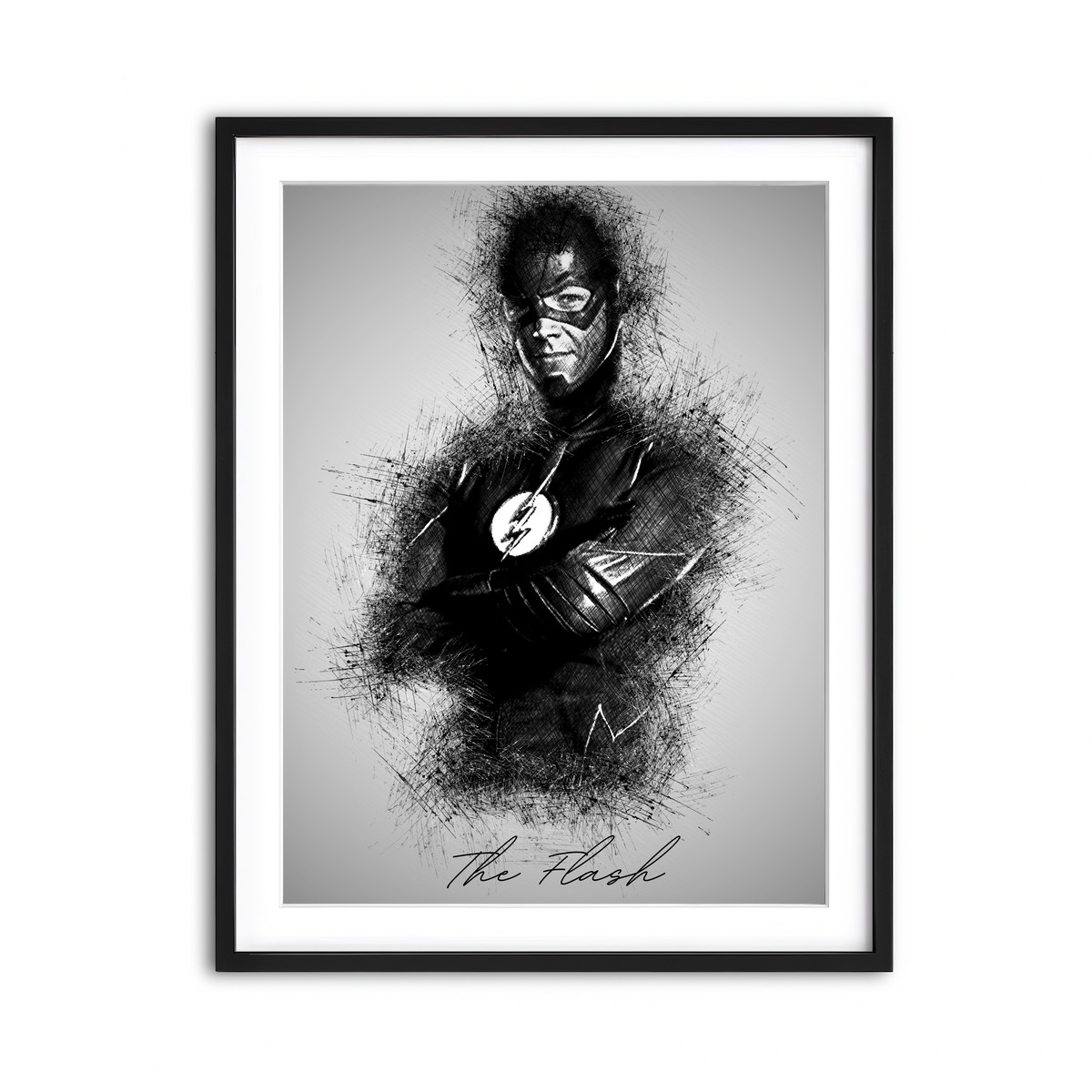 Framed Print 3x4 Black