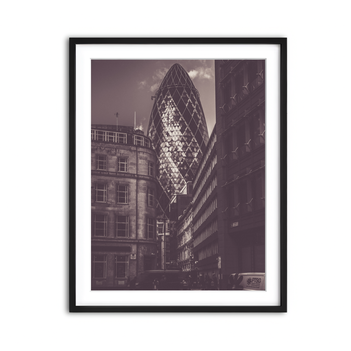 Framed Print 3x4 Black