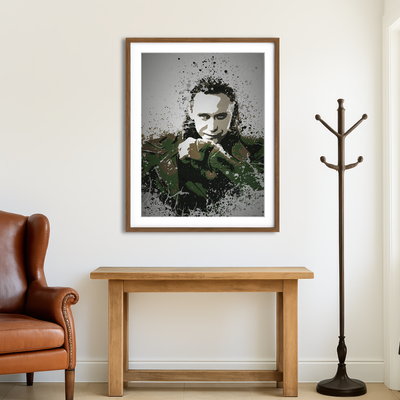AUTO-MOCKUP ROOM | The God Of Mischief Wall Art