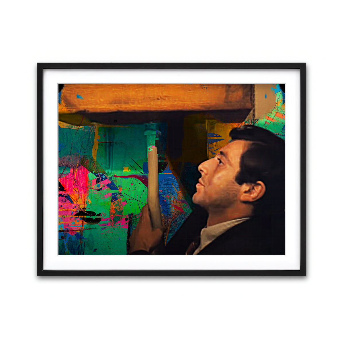 Framed Print 4x3 Black