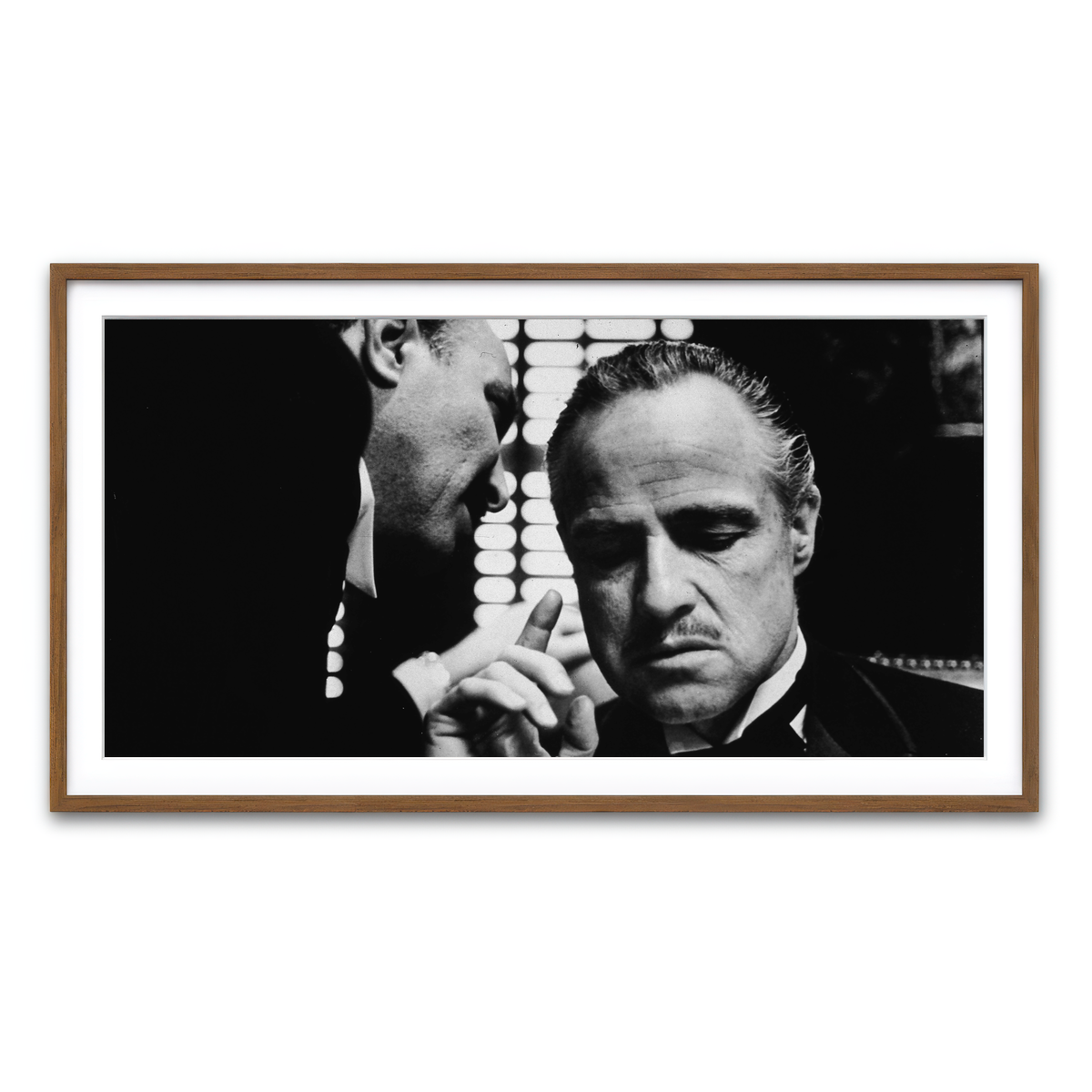 Framed Print 2x1 Walnut