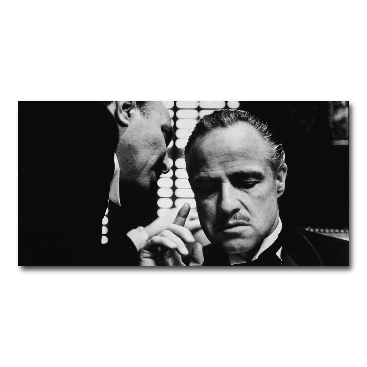 AUTO-MOCKUP WHITE | The Godfather Brando | 1 Piece | Gallery Wrap Canvas | group=2x1