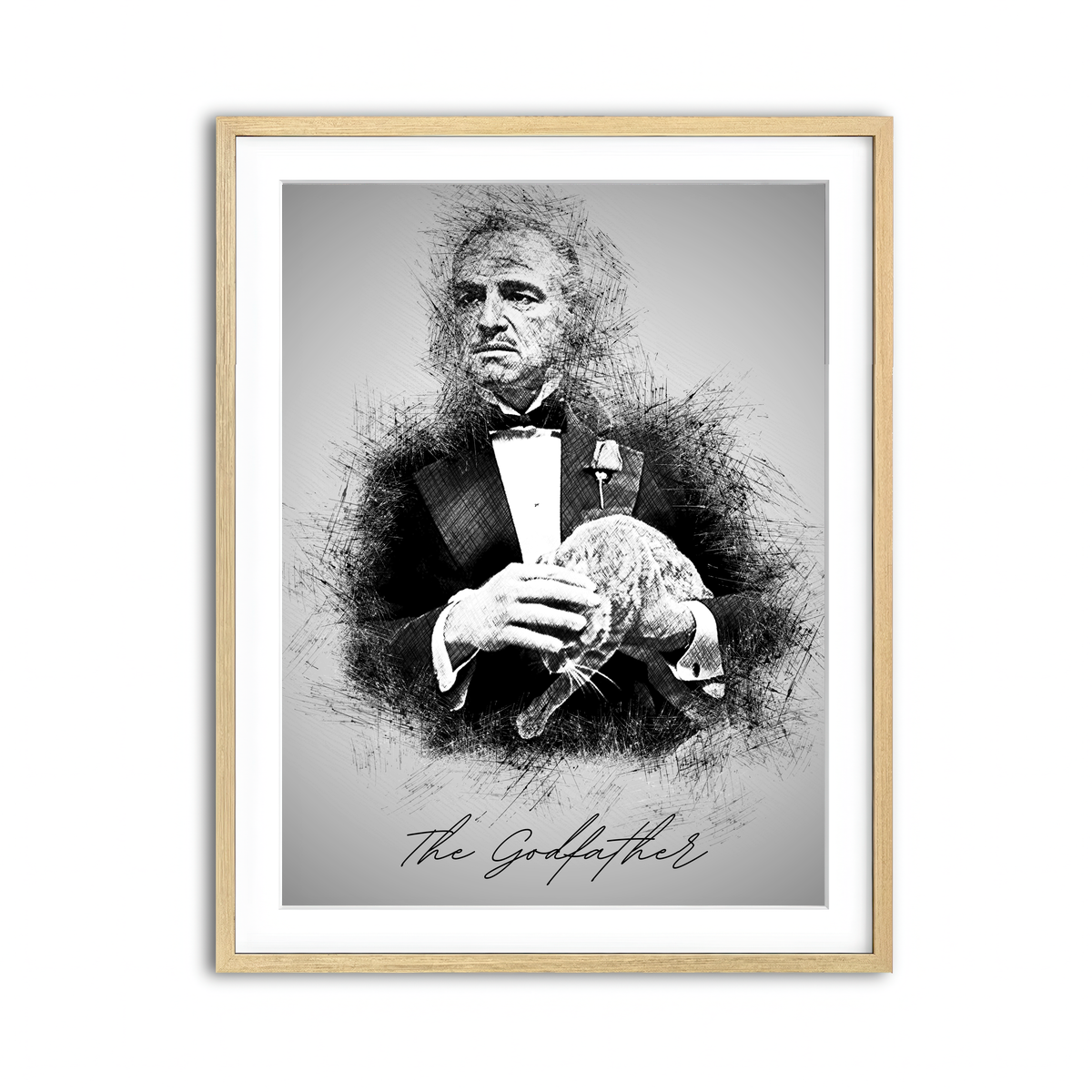 Framed Print 3x4 Natural