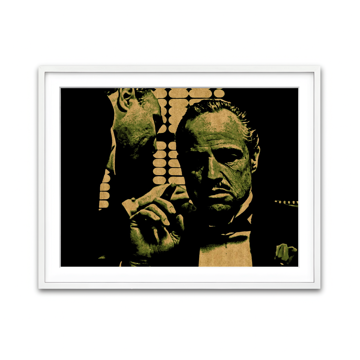 Framed Print 4x3 White