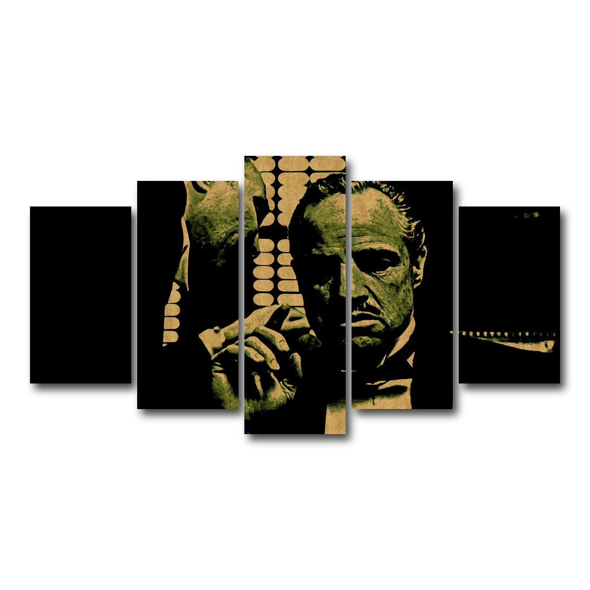 AUTO-MOCKUP WHITE | The Godfather | 5 Piece | Gallery Wrap Canvas | group=5_normal